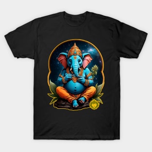 Ganesha weed hindu T-Shirt